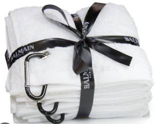 Balmain Towel Session White 3pcs, . .